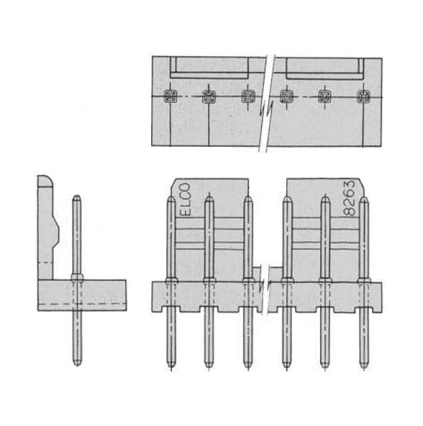 53-8702 IDC WTB Press-Fit Connectors - KYOCERA AVX