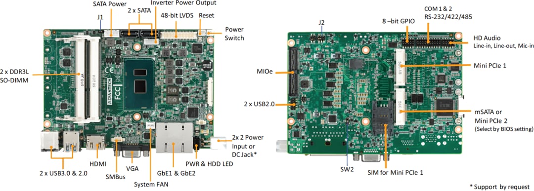Advantech MIO-5272 3.5 Advantech MIO-5272 3.5